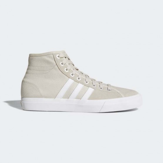 Mens Clear Brown/White Adidas Originals Matchcourt High Rx Shoes 784MHOBZ->Adidas Men->Sneakers