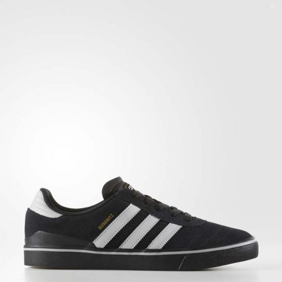 Mens Core Black/Black Adidas Originals Busenitz Vulc Shoes 827BQFGH->Adidas Men->Sneakers