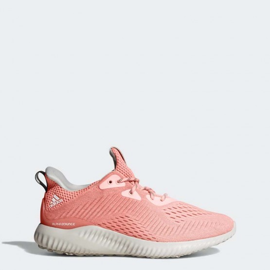 Womens Icey Pink/Trace Pink Adidas Alphabounce Em Running Shoes 835UHTFR->Adidas Women->Sneakers