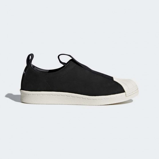 Womens Core Black/Off White Adidas Originals Superstar Bw Slip-on Shoes 836CXNYR->Adidas Women->Sneakers