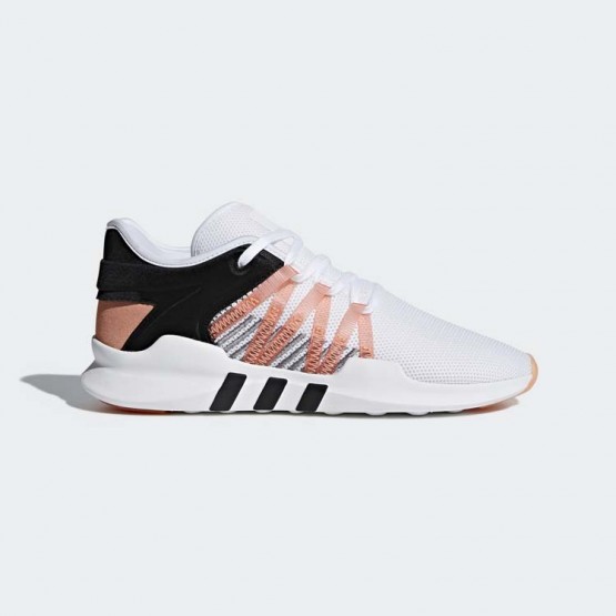 Womens White/Chalk Coral/Core Black Adidas Originals Eqt Racing Adv Shoes 915SAPXD->Adidas Women->Sneakers