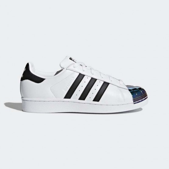 Womens White/Black Adidas Originals Superstar Mt W Shoes 930LHRPN->Adidas Women->Sneakers