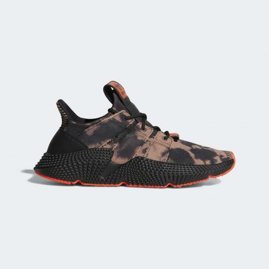 Mens Core Black/Solar Red Adidas Originals Prophere Shoes 963VHTSW