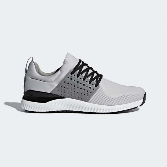 Mens Light Solid Grey/Grey/Core Black Adidas Adicross Bounce Golf Shoes 966PCDNX->Adidas Men->Sneakers