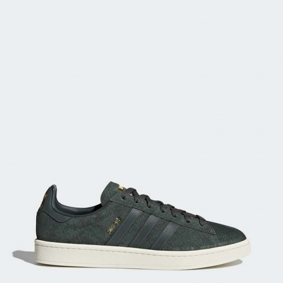 Mens Utility Ivy/Reflective/Gold Metallic Adidas Originals Campus Shoes 967HYWUR->->Sneakers