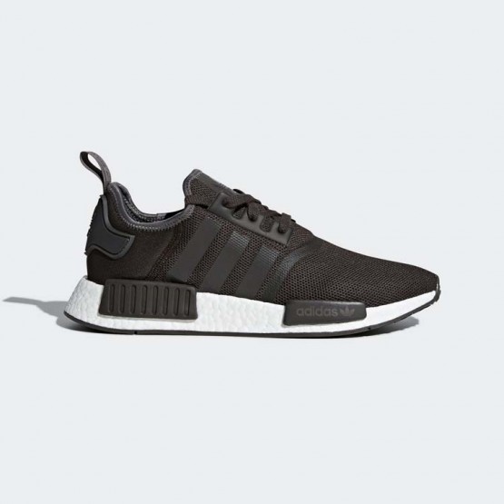 Mens Trace Grey Metallic/White Adidas Originals Nmd_r1 Shoes 986ZOVIN->Adidas Men->Sneakers