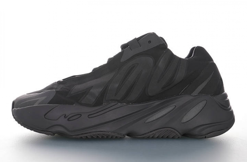 Adidas Yeezy 700 3M Triple Black FV4440->Yeezy Boost->Sneakers