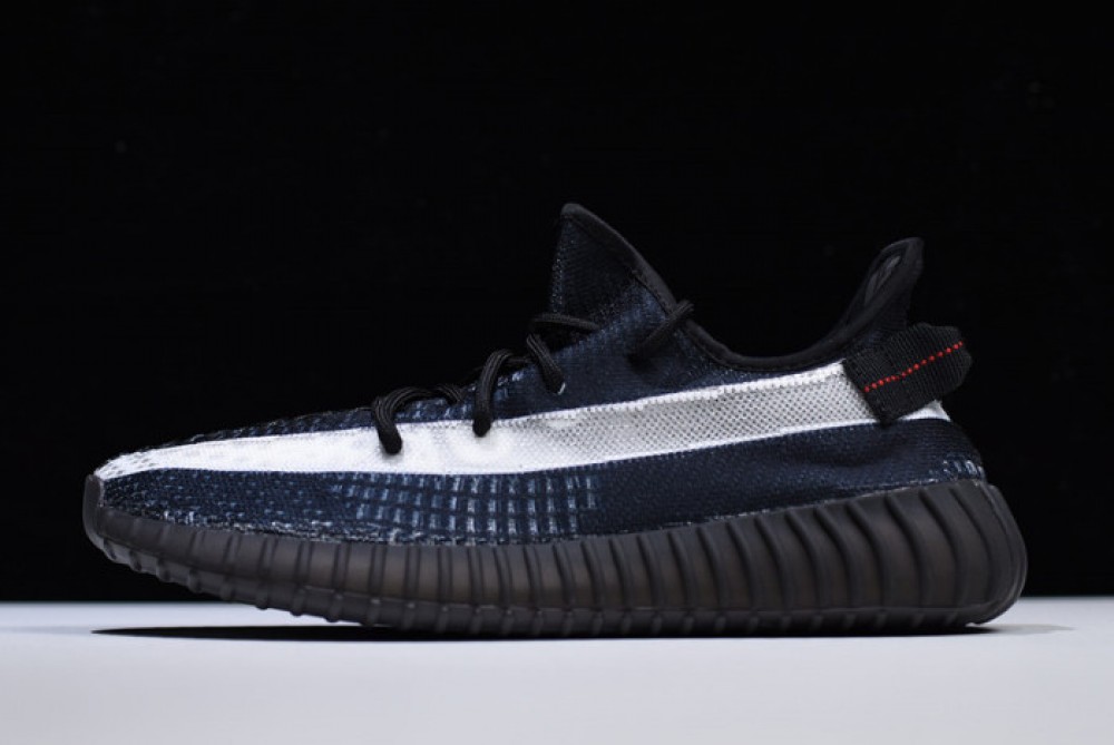 Yeezy Boost 350 V2 Black Blue White Red EF0995->Yeezy Boost->Sneakers