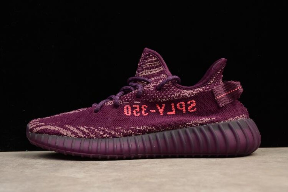 Yeezy Boost 350 V2 Red Night B37573->Yeezy Boost->Sneakers