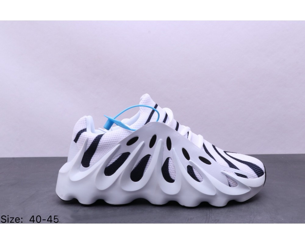 Adidas Yeezy 451 White Black->Yeezy Boost->Sneakers